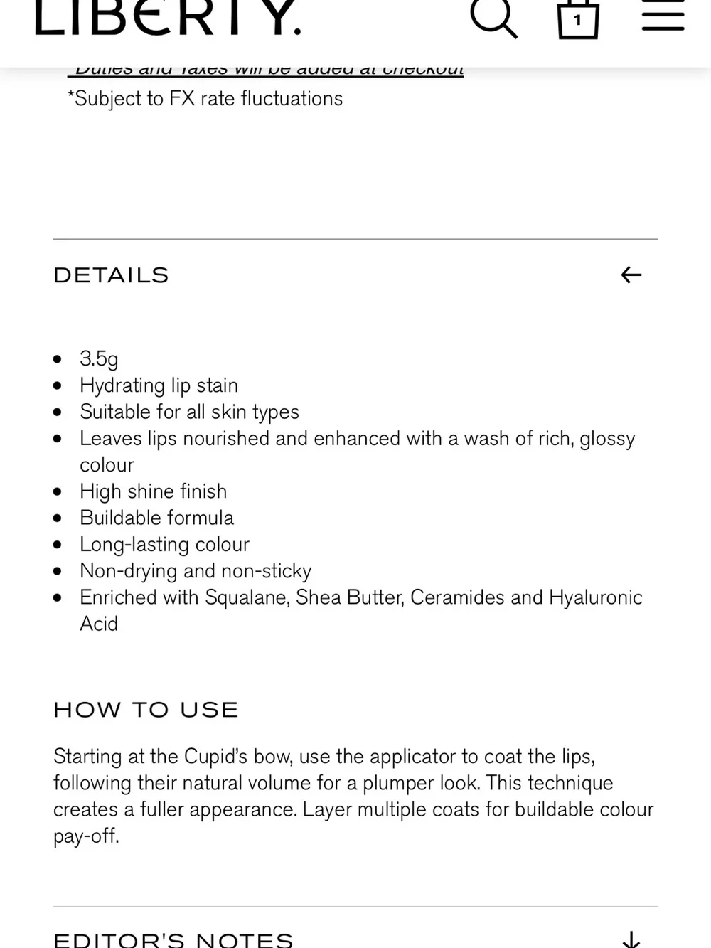 Violette-FR Bétise High-Shine Lip Gloss — Deep Rose Red